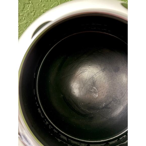 Kate Spade Lenox Tea Kettle Deco Polka Dot White Black 2.5qt Enamel Stainless - Picture 10 of 11